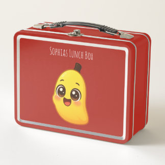 Box Cute Kawaii Banana Lunch Design