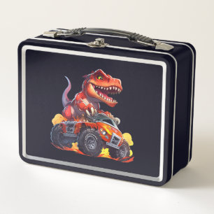 Box Dino on Wheels : Back to School Adventure Lunch Bo