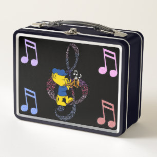 Box Le Rumpus Musical de Ferald ! Boîte à lunch en mét