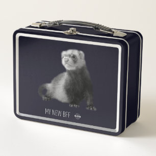 Box Ma nouvelle boîte à lunch BFF Ferret Metal