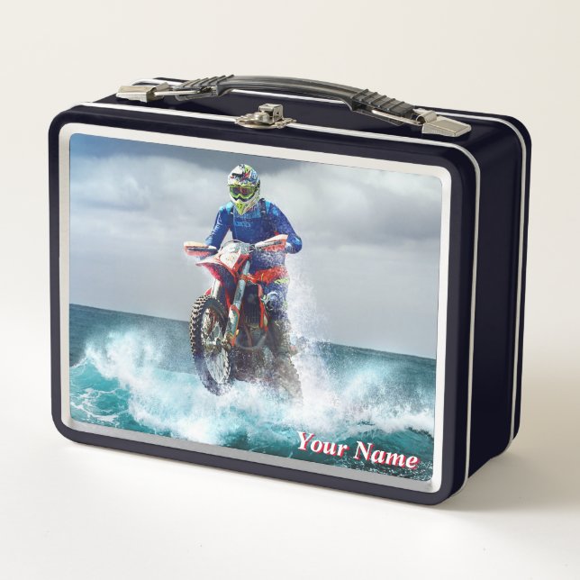 Box Motocross Surfing 1 Boîte à lunch (Devant)