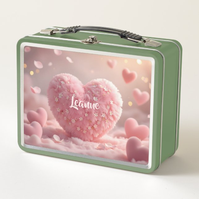 Box Nom personnalisable - Boîte à lunch personnalisée (Devant)