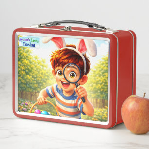 Box Panier de Pâques d'Ayden Métal Boîte à lunch