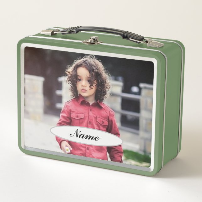 Box Personnaliser la boîte à lunch en métal (Devant)