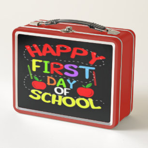 Box Retour à la boîte à lunch de l'école pour la mater