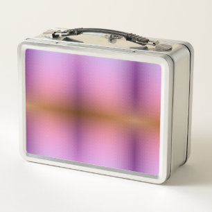 Box Une boîte à lunch métallique avec un design vibran