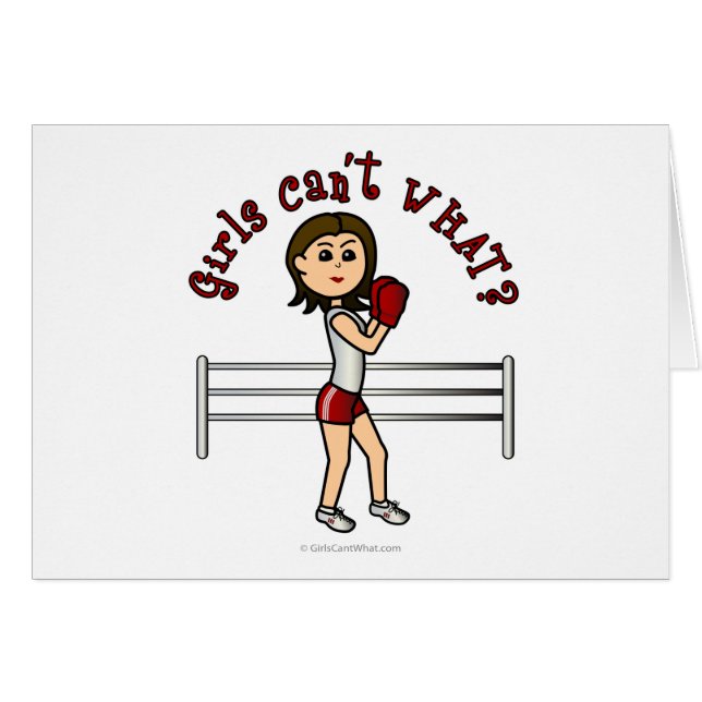 Boxe rouge clair (Devant horizontal)