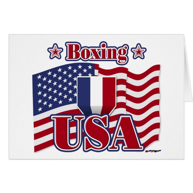 Boxe USA (Devant horizontal)