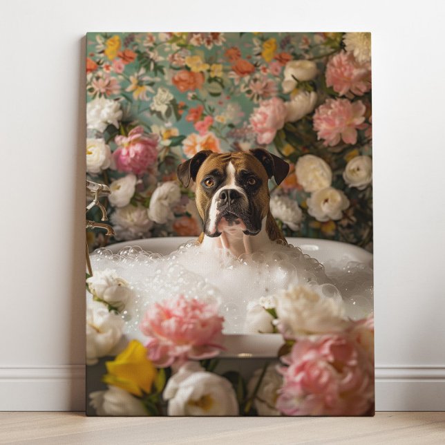 Boxer Art | Impression sur toile d'art de salle de (Créateur téléchargé)