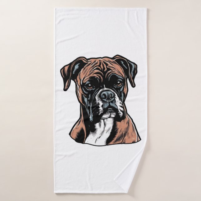 Boxer Buddy Humoristique Protective (Serviette de bain)