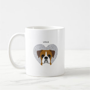 Boxer Chien Mugs