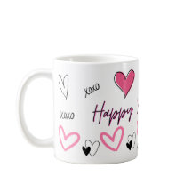 Boxer Chien Valentine's Day mug