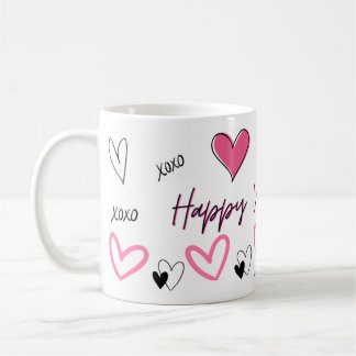 Boxer Chien Valentine's Day mug