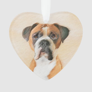 Boxer Dog Peinture Non Décroché Art animal origina