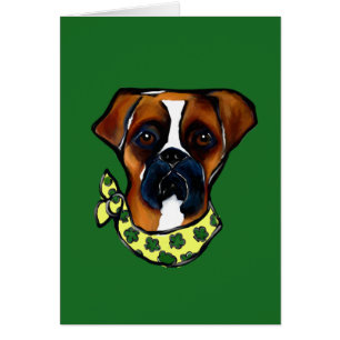 Boxer Dog St. Patty