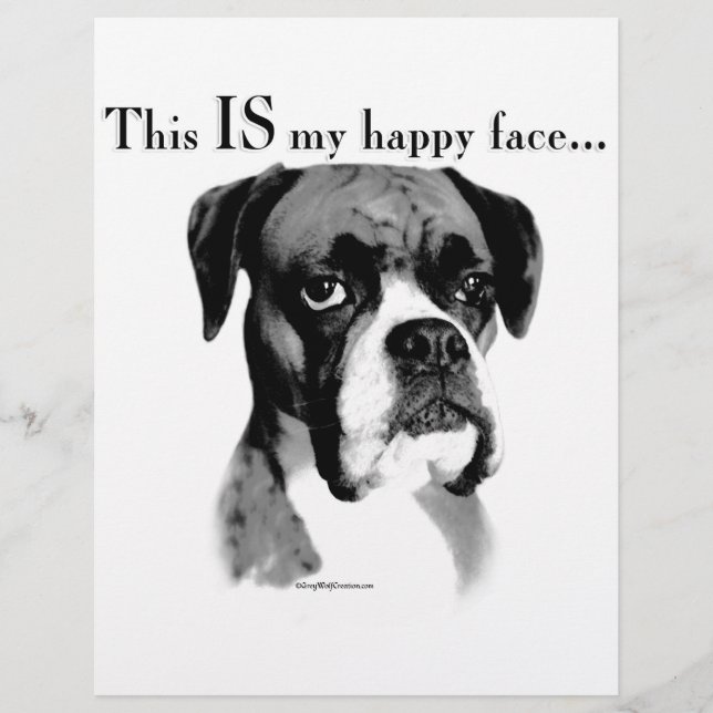Boxer Happy Face (Devant)