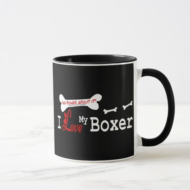 Boxer (I Love) Mug (Droite)