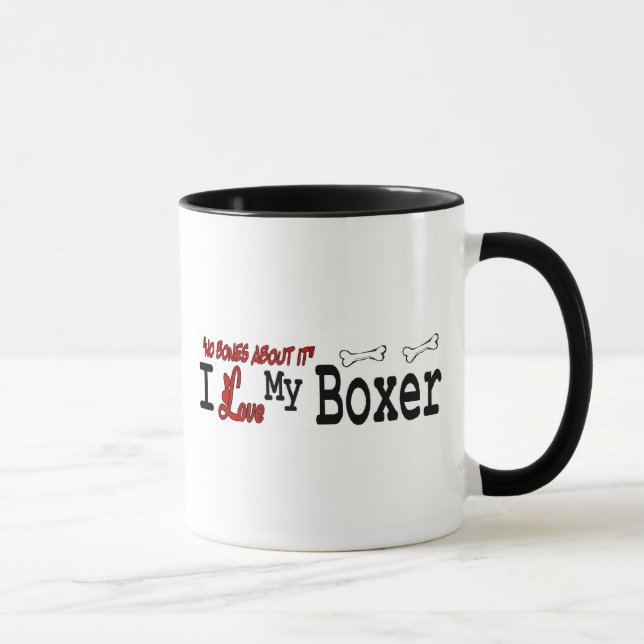 Boxer (I Love) Mug (Droite)
