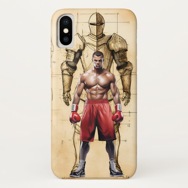 Boxer Robot iPhone / coque ipad (Dos)