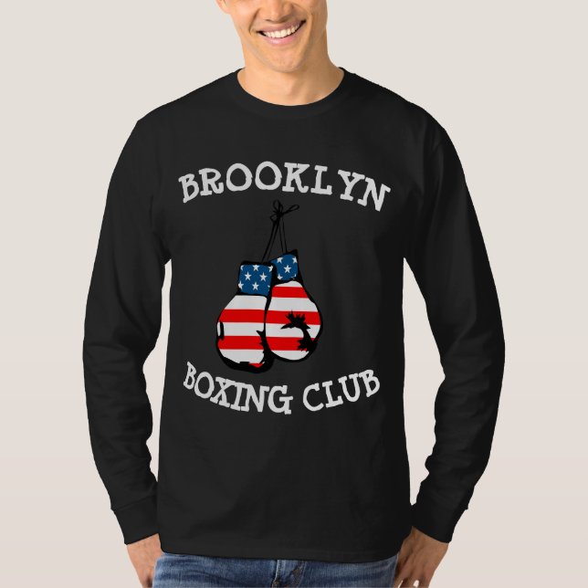 BOXING CLUB BROOKLYN BOXING GLOVES T-SHIRTS (Devant)