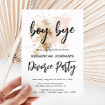 Boy Bye Elegant Pink Gold Divorce Party Invitation<br><div class="desc">Votre ami est-il enfin libre d'un mariage qui ne lui plaît pas ? Elle vous appréciera sûrement de lui faire une fête de divorce. Envoyez cette magnifique invitation rose et or à ses amis et à sa famille pour que vous puissiez la soutenir et célébrer sa nouvelle liberté avec elle...</div>