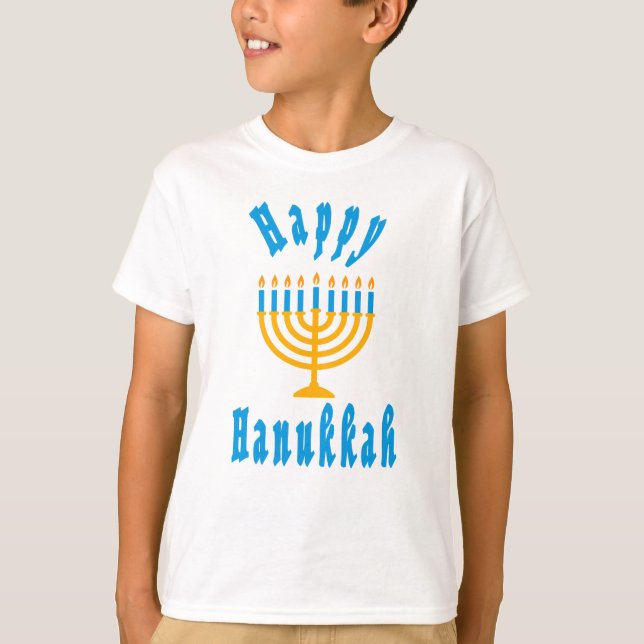 Boy Hanukkah T-shirt (Devant)