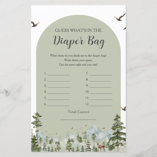 Boy Pine Tree Forest Mountain Ce qu'il y a dans le (Devant)