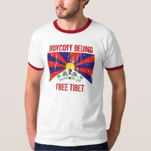 Boycott du T-shirt Tibet gratuit à Pékin - Custo