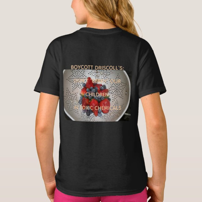 Boycottez le T-Shirt Version Féminine Driscoll's (Dos)