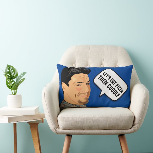 BOYFRIEND COUSSINS - MANGEONS DE LA PIZZA PUIS DE  (Chaise)