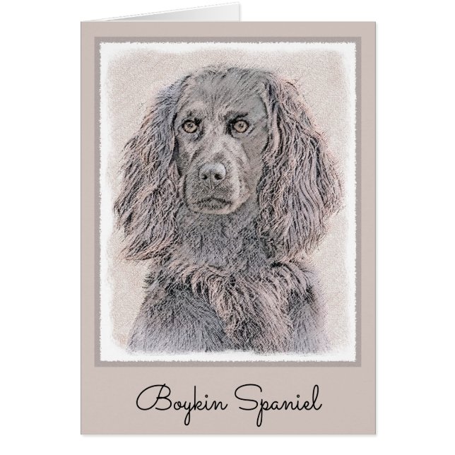 Boykin Peinture Espagnole - Cute Original Chien Ar (Devant)