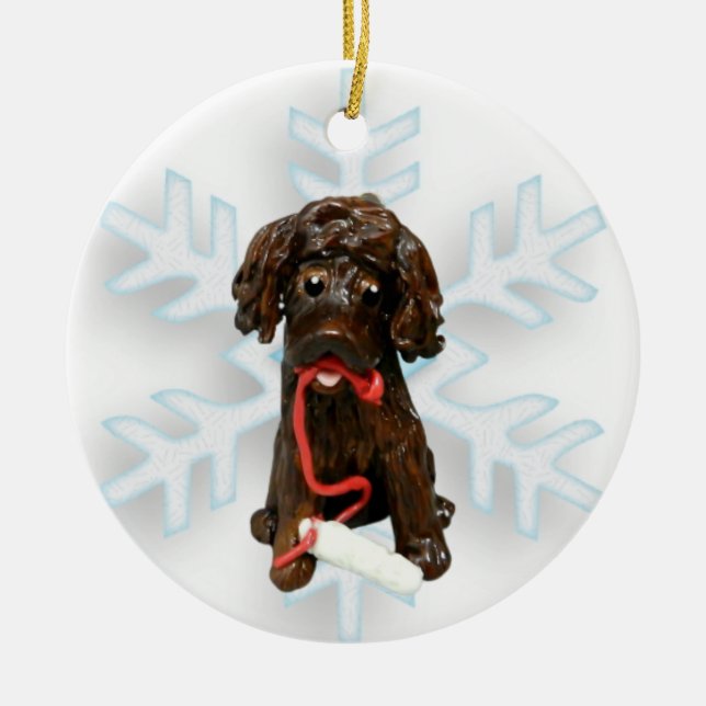 Boykin Spaniel ornement de Noël (Devant)