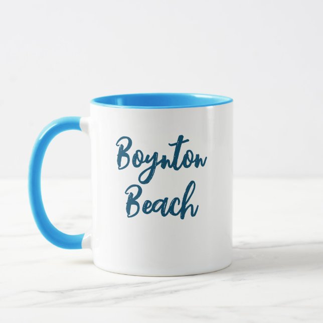Boynton Beach Florida Café Mug (Gauche)