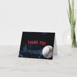 Boys Baseball Carte de remerciements d'anniversair