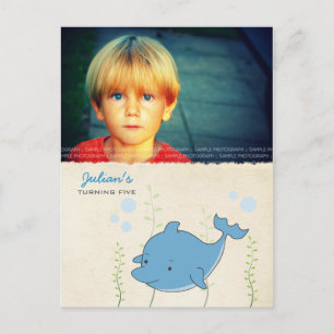 Boys Beach Pool Carte d'Invitation pour la fête d'