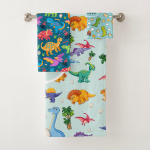 Boys Cute Dinosaur Motif & Nom Enfants