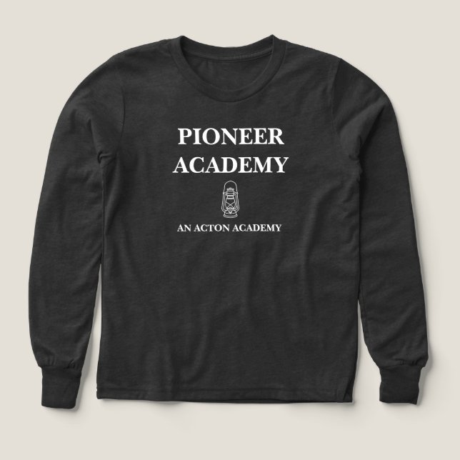 Boys' Pioneer Academy Long-Sleeve Tri-Blend Shirt (Motif recto)