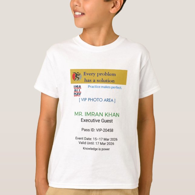Boys T-Shirts | Birthday | Custom | Logo (Devant)