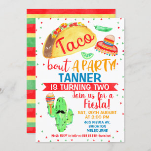 Boys Taco à propos d'une invitation à fêter un ann