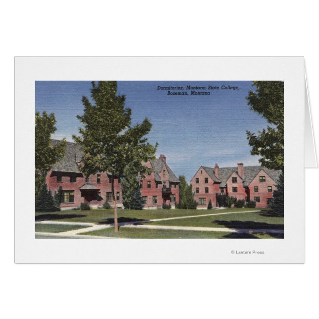 Bozeman, Montana - Dortoirs à Montana State (Devant horizontal)