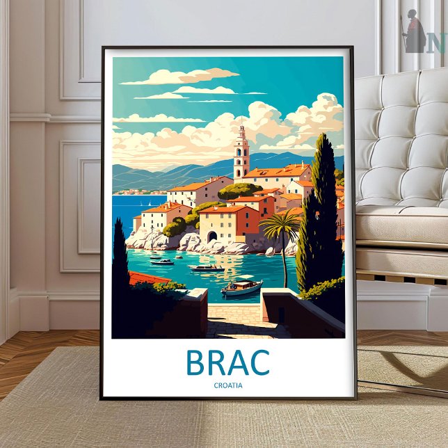 Brac Impression de Voyage Art Mural Brac Suspensio (Créateur téléchargé)