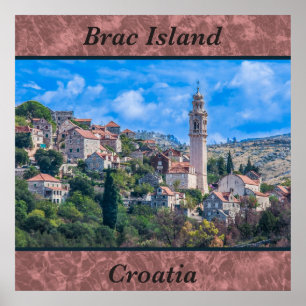 Brac Island Croatie Poster photo