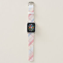Pastel Plaid Apple Watch Band
