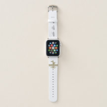Woman LifeFreedom Gold Logo Apple Watch Band