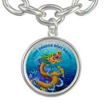 I Love Dragon Boat Racing Gold Dragon