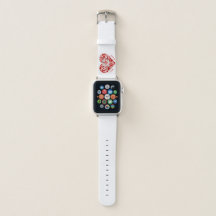 bracelet de montre swatch designe "i love canada"