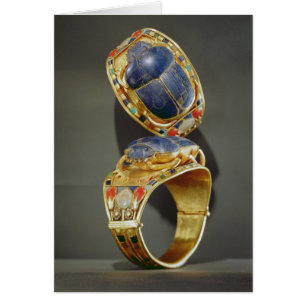 Bracelet de scarabée, de la tombe de Tutankhamun