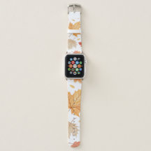 Bracelet pour Apple Watch Feuilles d'érable d'auto