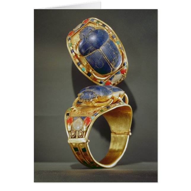 Bracelet Scarab, du tombeau de Toutankhamon (Devant)
