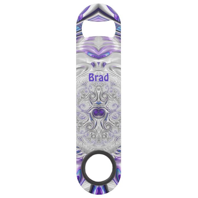 BRAD ~ Blanc d'argent violet ~ Fractage original ~ (Devant)